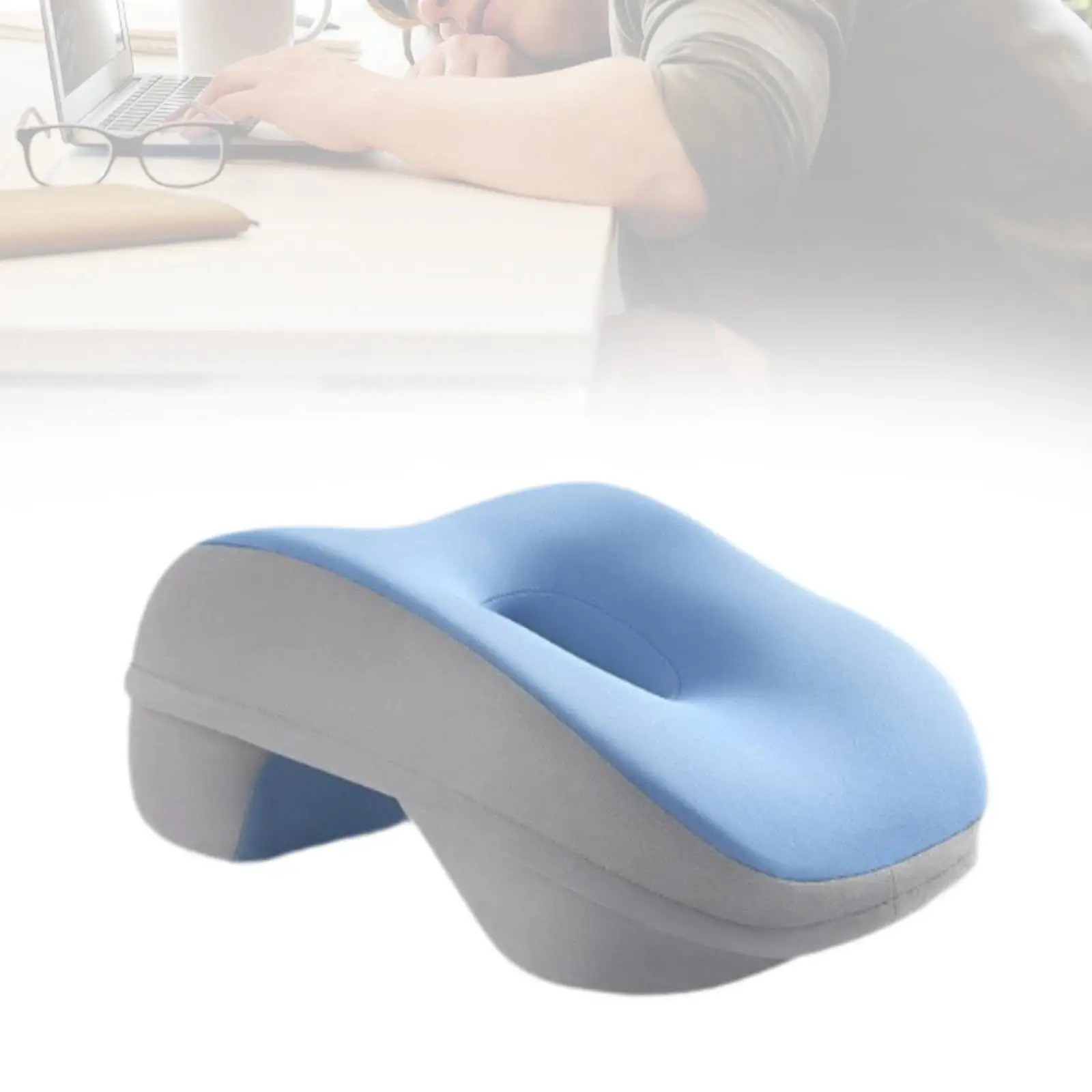 Desk Napping Pillow Lunch Break Portable Memory Foam Neck Support Neck Support Breathable Comfortable for Office And School