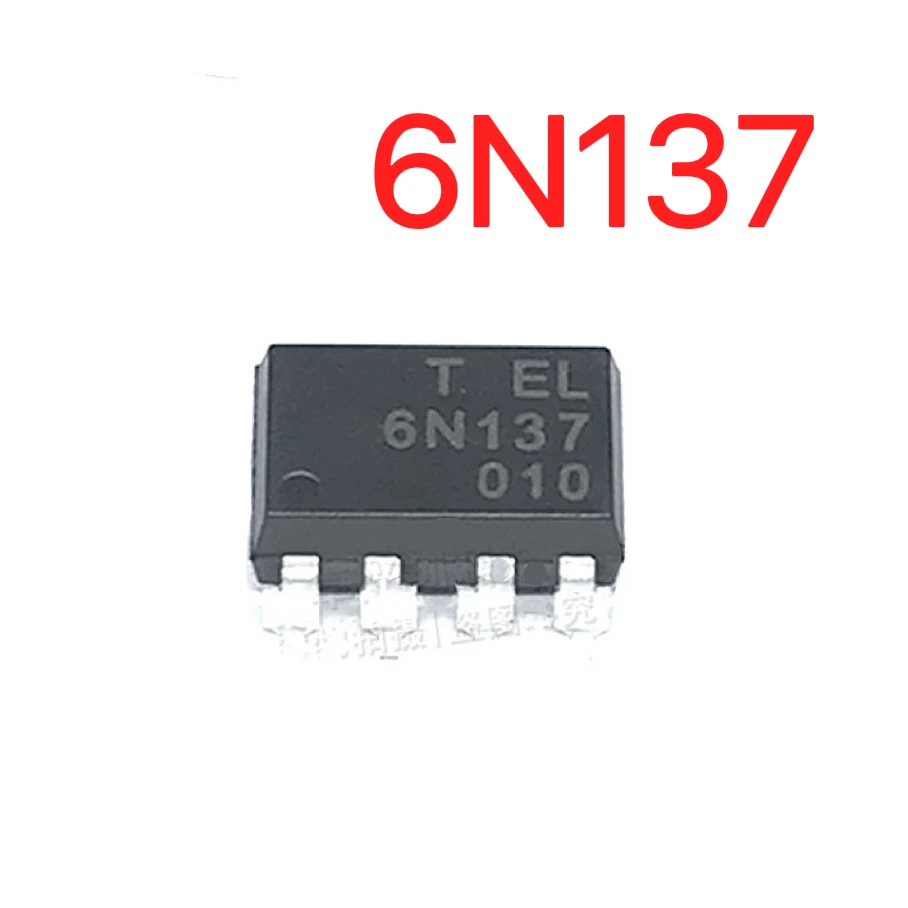 【5PCS】New A6N137 6N137M SOP-8 Chip Optocoupler Chip EL6N137S 6N137