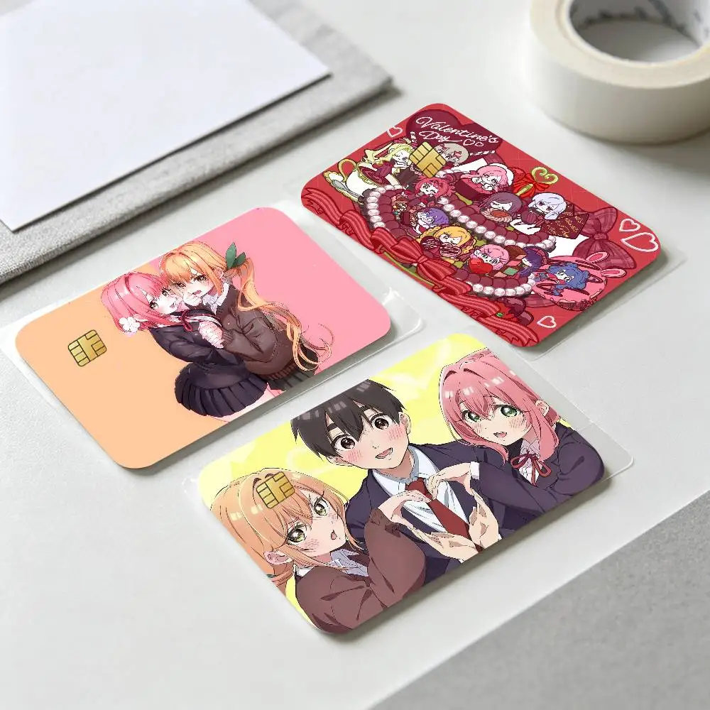 The 100 Girlfriends Who Really Love You Card Stickers for Bank Access Protective Waterproof Film Cover Sticker Surprise Gift