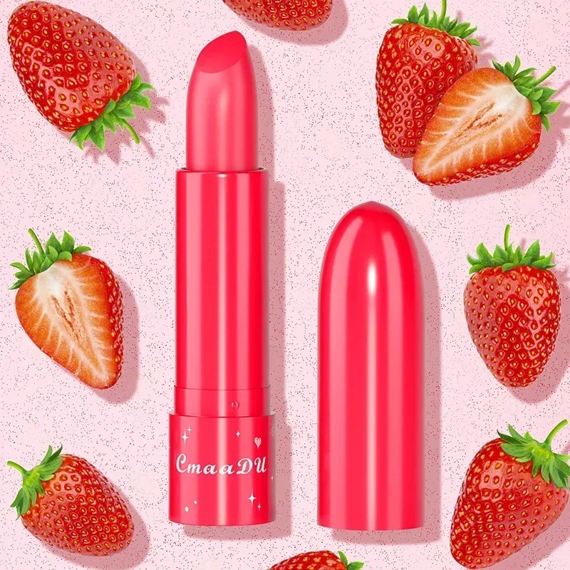 Heallor Frutas Flavored Set Lipgloss, Temperatura Cor Mudar Espelho, Hidratar Nourishes, Reduzir Lip Lines, Che Bálsamo