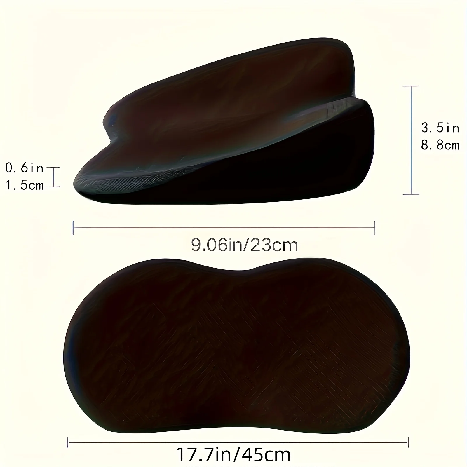 1 pezzo per alleviare la sciatica e l'inconforto durante la parte bassa della schiena durante la guida - 1 cuscino per seggiolino auto in memory foam, regalo di Natale per il Ringraziamento