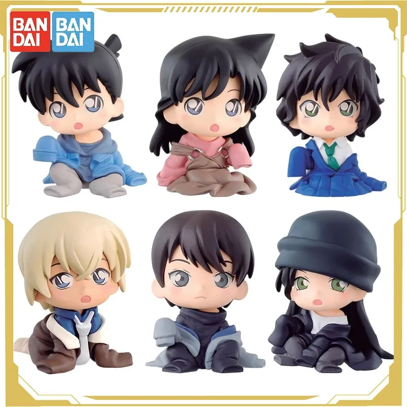 

Bandai Original Gashapon Detective Conan Anime Figure Kudo Shinichi Amuro Tooru Action Figure Toys for Boys Girls Kids Gift