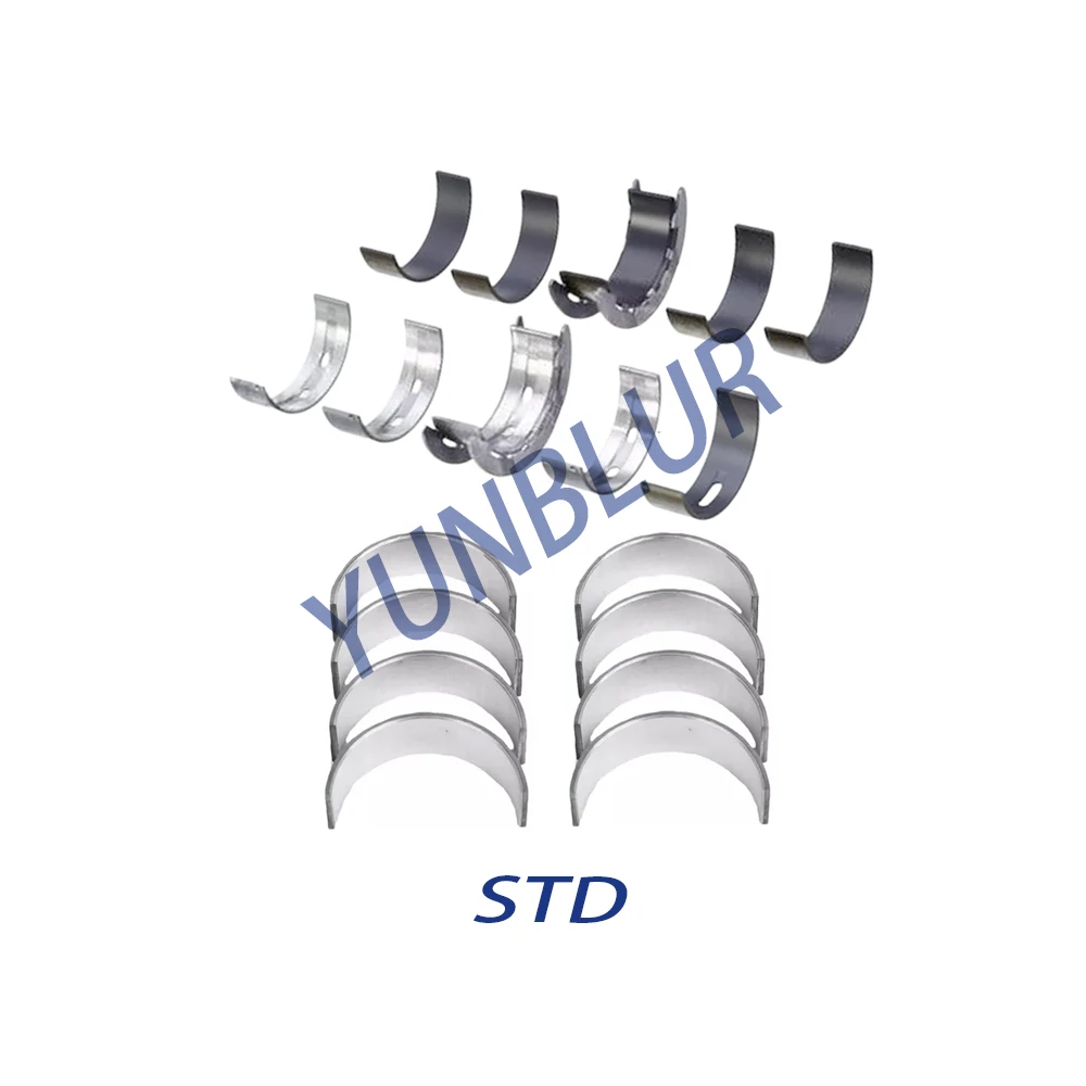 Main & Connecting Rod Bearing Set Fit 2.0 L OM654 Diesel For 17-23 MERCEDES-BENZ A B C E Class CLA CLE CLS GLA GLB GLC Series
