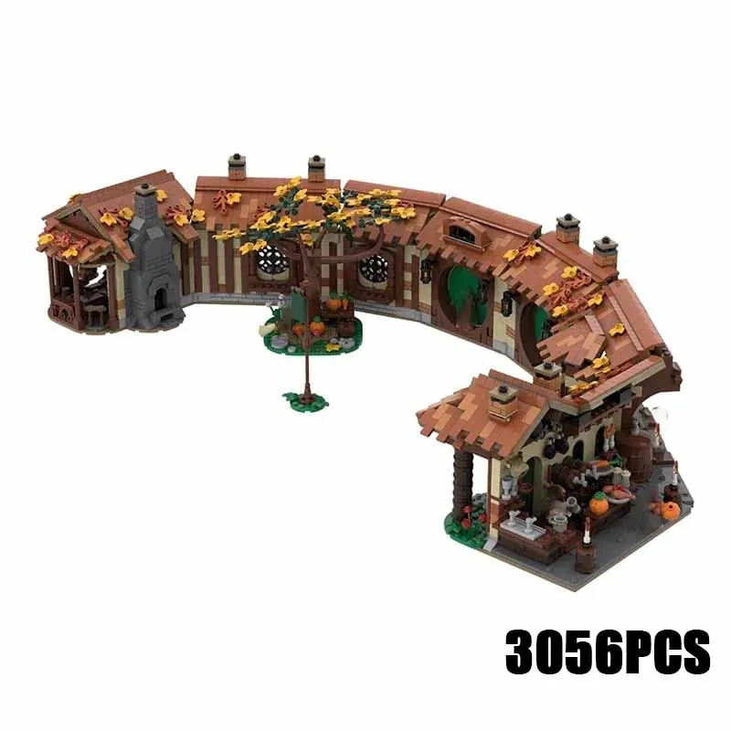 Ring Movie Model Moc Building Bricks The Green Dragon Inn Technology Modular Blocks Gifts Christmas Toys DIY Sets Assembly