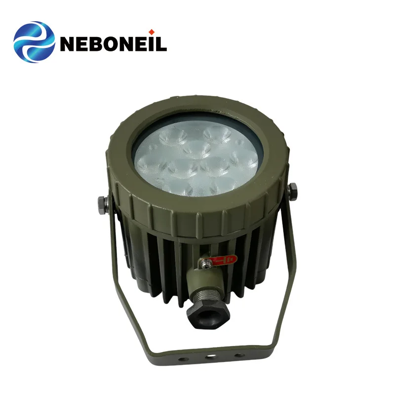 Spot wholesale forklift headlights are suitable for chemical plants 12V 24V 9W explosion-proof headlights headlights