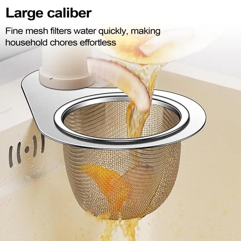 Sink Filter Basket Swan Shaped Corner Strainer Drain Rack Veggie Steamer Basket Waterproof Sink Food Strainer Kitchen Sink Drain