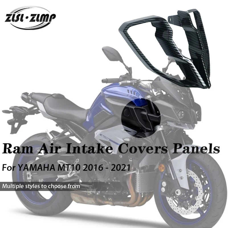 

Motorcycle Ram Air Intake Covers Panels Fairing Accessories Fit For YAMAHA MT-10 FZ-10 MT10 MT 10 FZ10 2016 - 2021