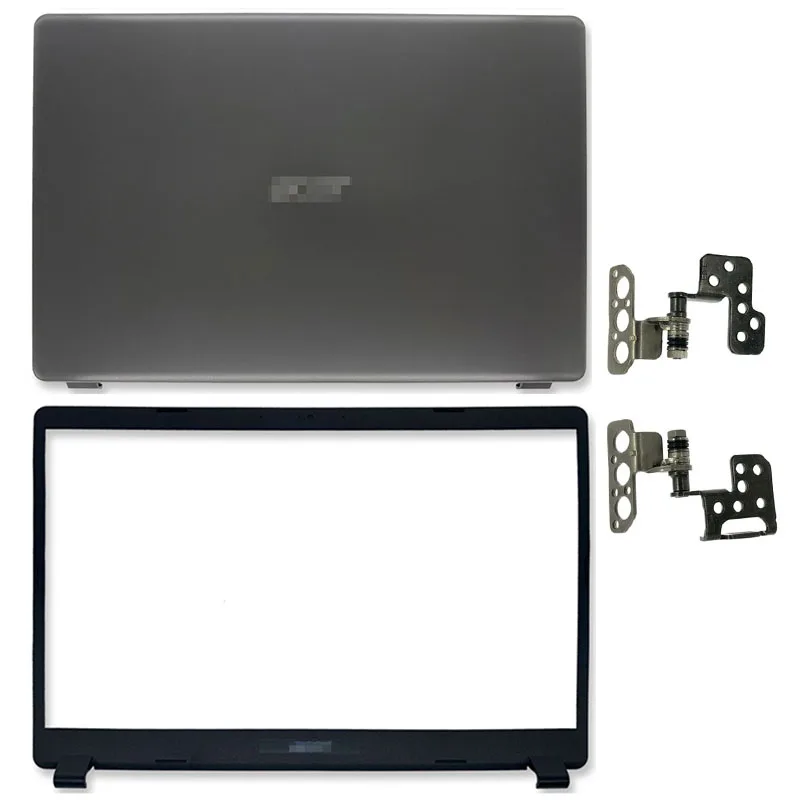 

15,6 дюймов, новинка, для ноутбука Acer Aspire 3 A315-42G A315-42 A315-54 N19C1, задняя крышка ЖК-экрана, передняя панель, петли, верхний чехол, серый