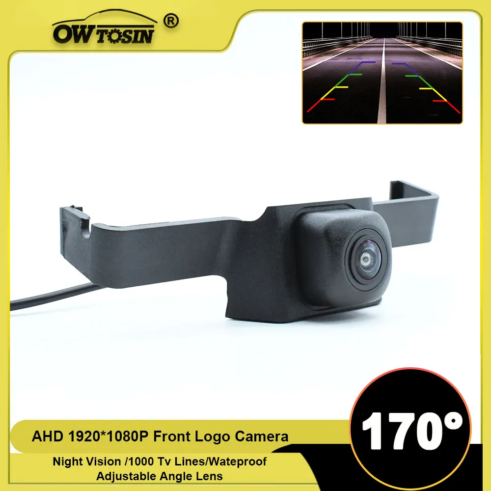 170°AHD 1920*1080P Front Logo View Car Camera For Toyota RAV4 XA50 2019 2020 2021 2022 2023 Vehicle Camera