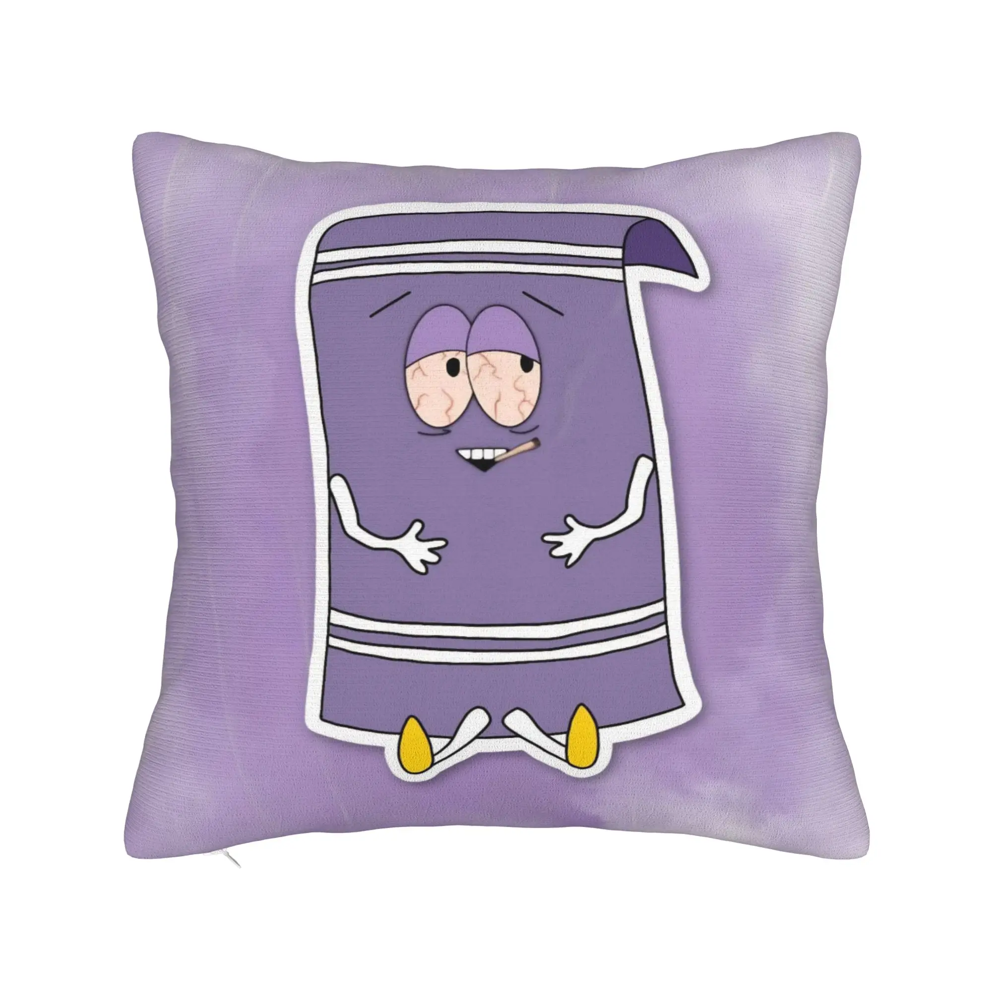 Souths Parks Cartoon Pillowcase Double-sided Printing Cushion Cover Decorations  Throw Pillow Case Cover Bedroom Square