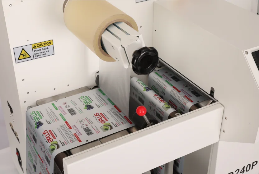 【Best-selling】VOREY VD240 Desktop Roll To Roll High Speed Lamination Slitting Automatic Digital Label Die Cutter Machine