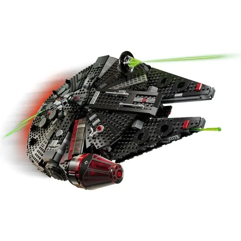 Space Millennium War Geschwärztes Millennium Falcon Set Alien Mini-Charaktermodell Bausteine Neues Bausteinset 1579 Teile