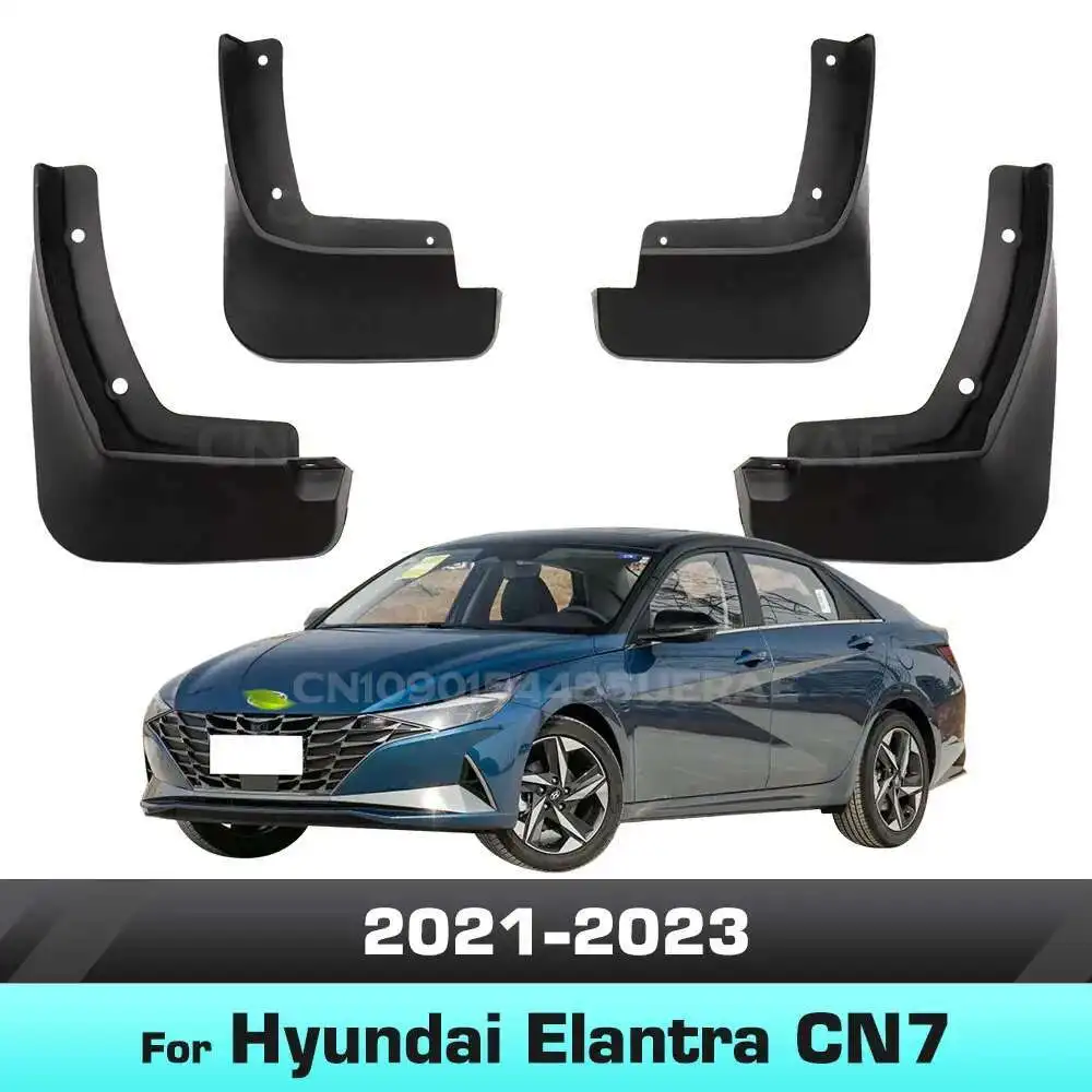 

For Hyundai Elantra CN7 2021 2022 2023 Fender Mudguard Mud Flaps Guard Splash Flap Mudguards Car Accessories