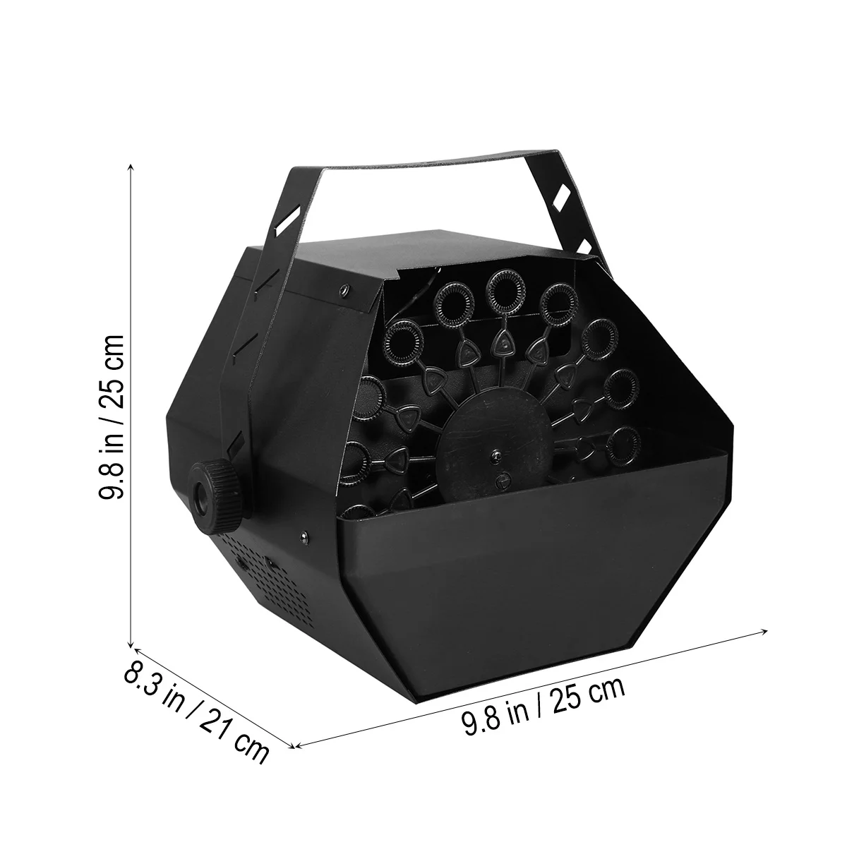 Seifenblasenmaschine, automatisches elektrisches Seifenblasengebläse, tragbar, mit verstellbarem Griff, 18–22, für Kinder, Party, Hochzeit, Disco, Outdoor