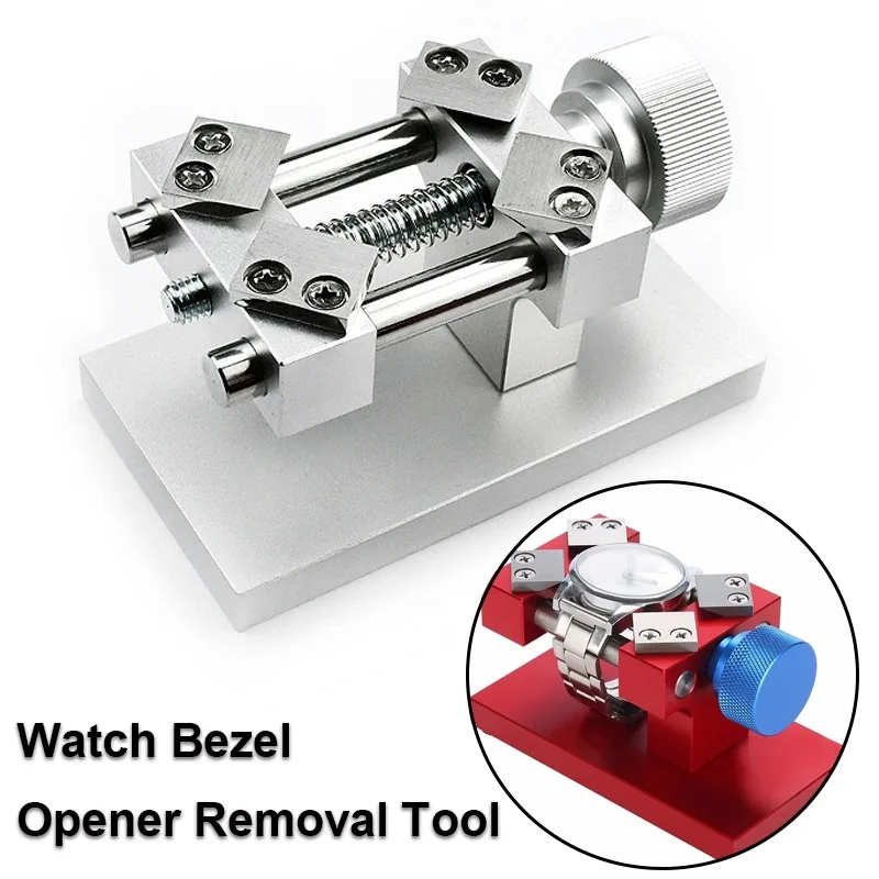 Workbench Watch Back Case Cover Opener Watch Bezel Ring Baffle Removal Tool for Watchmaker Watch Repair Battery Replacement Tool