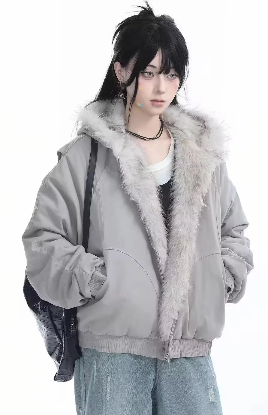 سترات باركاس للسيدات للشتاء من القطن الحيوي مبطنة بأزرار مكشكشة أنيقة حضرية وفريدة من نوعها وحديثة عالية الجودة وعصرية ومتينة