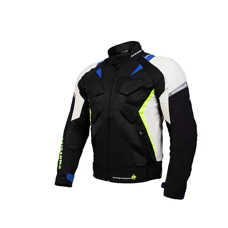 Kaidanmo Summer Motorcycle Mesh Slim Fit Riding Clothes Breathable, Waterproof, Fall Resistant, Can Wear All Seasons