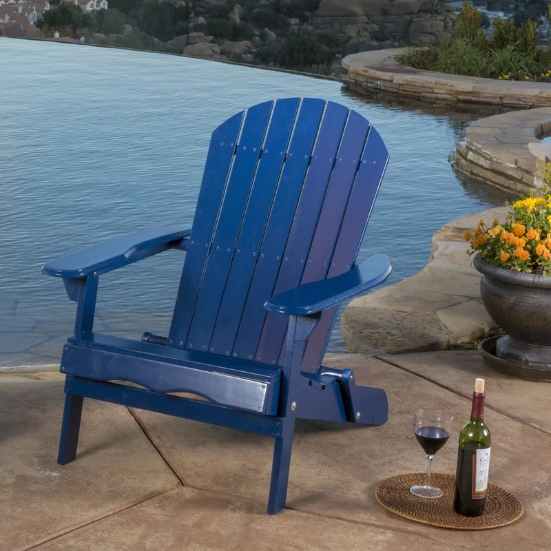 Malibu Adirondack Chair Outdoor Wooden Patio Seating
