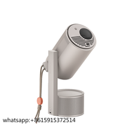 TLCRETE XGIMI Play 5 Projector, Portable Battery 3D Gimbal BT5 WiFi 6 Projector with 130 Degree Rotating for Outdoor Traveling B
