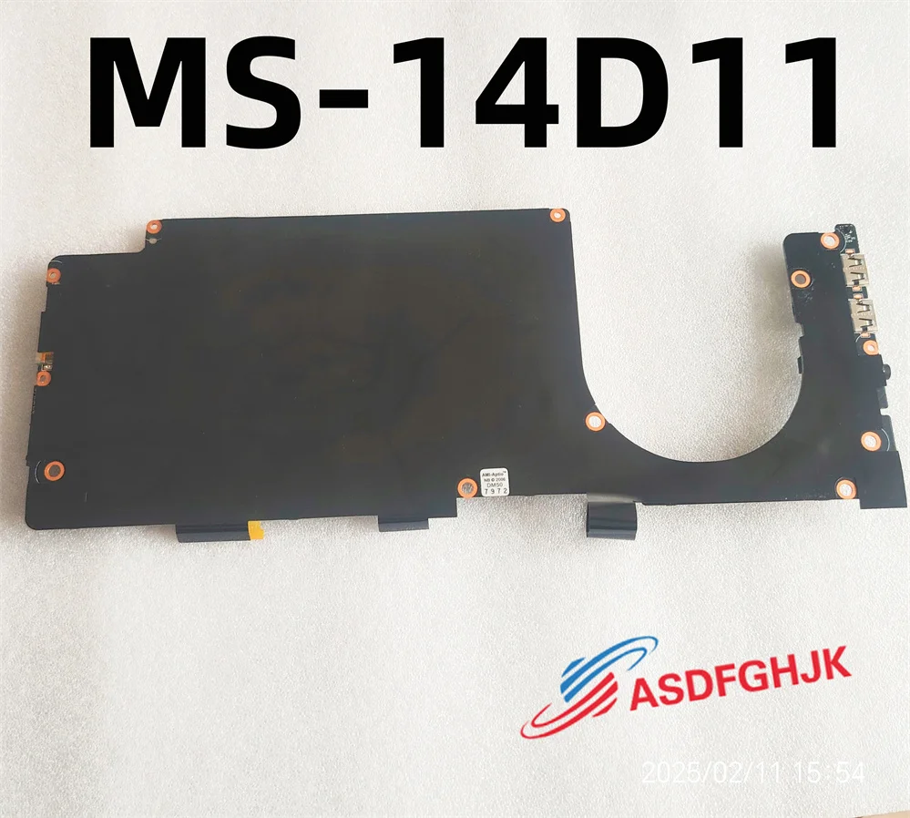 MS-14D11 FOR MSI MODERN 14 B10MW MS-14D1 LAPTOP MOTHERBOARD WITH I5-10210U CPU TEST OK