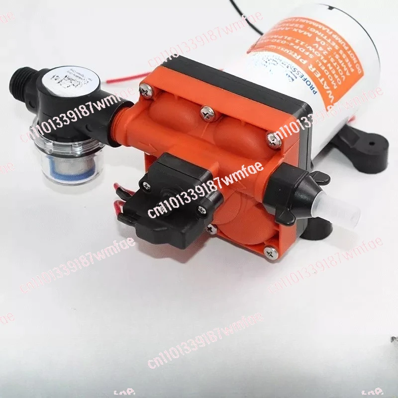 12V/24V large flow water pump accessories trailer DC booster silent self-priming pump marine pump