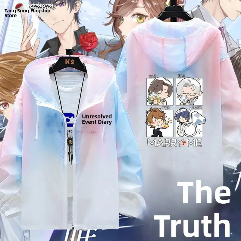 

Ультратонкая солнцезащитная одежда Lu Jing And Xia Yan Left Fan Tong Ren Event Book Nearby Lightweight Jaet Coat