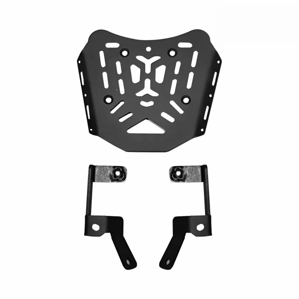 For ZONTES 368G Reinforced Rear Tail Rack Matte Black Carbon Steel Stabilizer Heavy Duty Load-bearing Anti-wobble Moto Parts