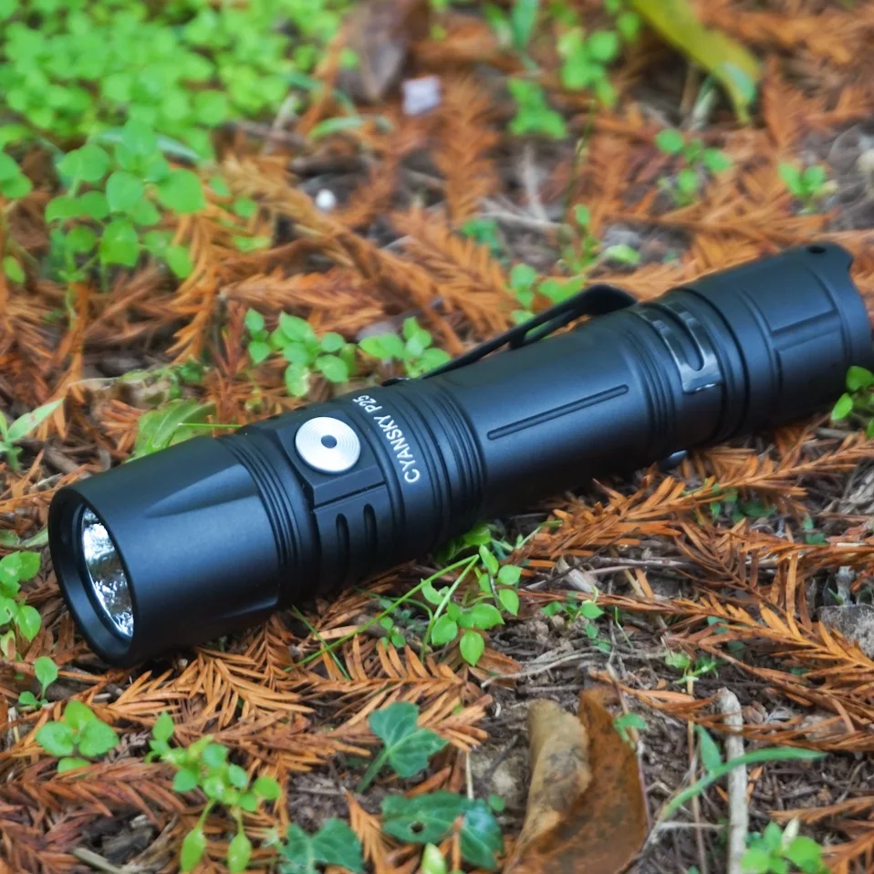 New High Power Tactical Flashlight 3600 Lumens Rechargeable Searchlight Lights Portable for Camping,Hiking,Self Defense