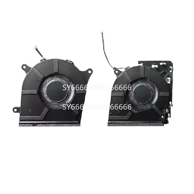 100% New Discrete Graphics Cooling Fan Pair For HP TPN‑Q286 15‑FD N44110‑001 N44109‑001 + Free tools.