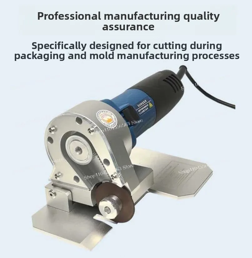 

High Power U-Notch Precision Die Cutting Machine, Electric Nick Grinder Burr-Free Industrial Grade Tool