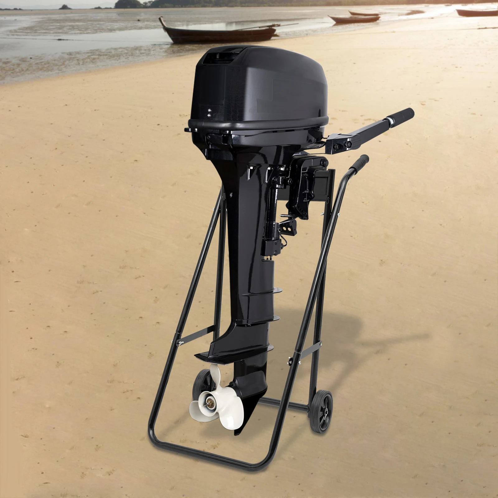 70kg/154lbs Outboard Boat Motor Cart Outboard Boat Engine Carrier Multi Purposed Engine Stand