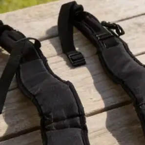 Adjustable Backpack Blower Shoulder Straps Black Polyester Harness With Screws Fit For BR500 BR550 BR600 BR700 Leaf Blower Parts