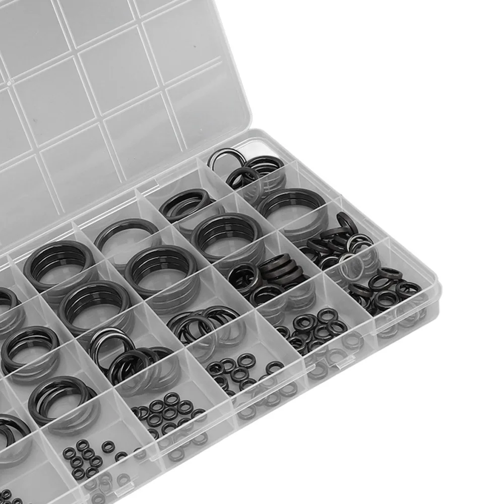 165PCS Ceramic Fishing Rod Guide Repair Kit Lightweight 11 Sizes Fishing Pole Eyelet Repair Kit Black