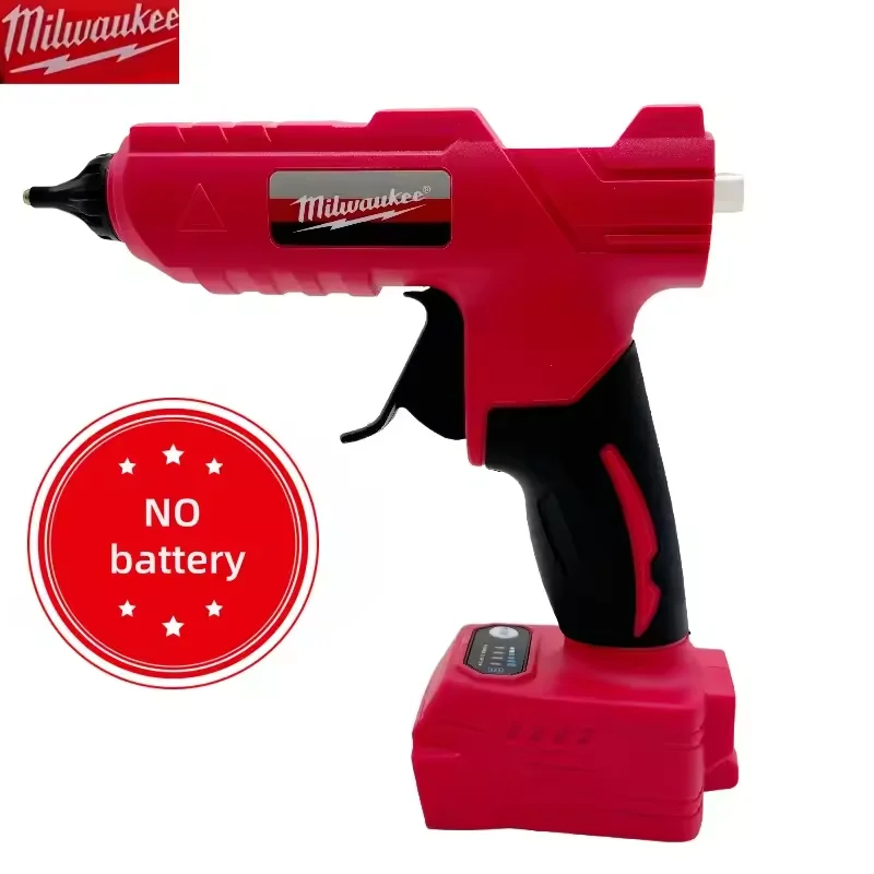 Milwaukee NOVÁ originální elektrická tavná lepicí pistole 18V Li-ion baterie DIY tavná lepicí pistole pro dekoraci obalů - náhled 5