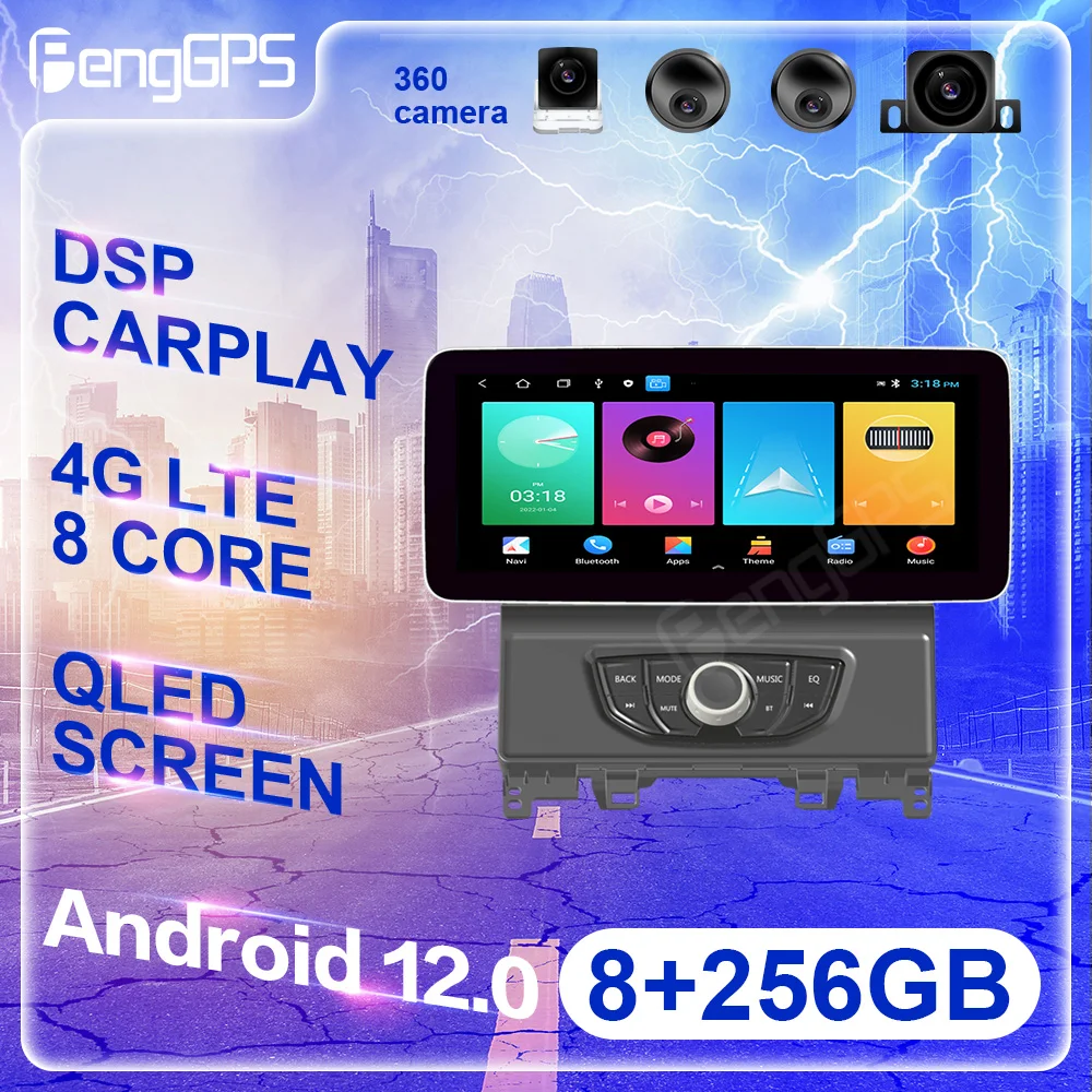 

12.3" Android12 Car Radio For Honda Fit 2021 Multimedia Head Unit Player Navigation GPS Screen Video Carplay Auto Tape Recorder