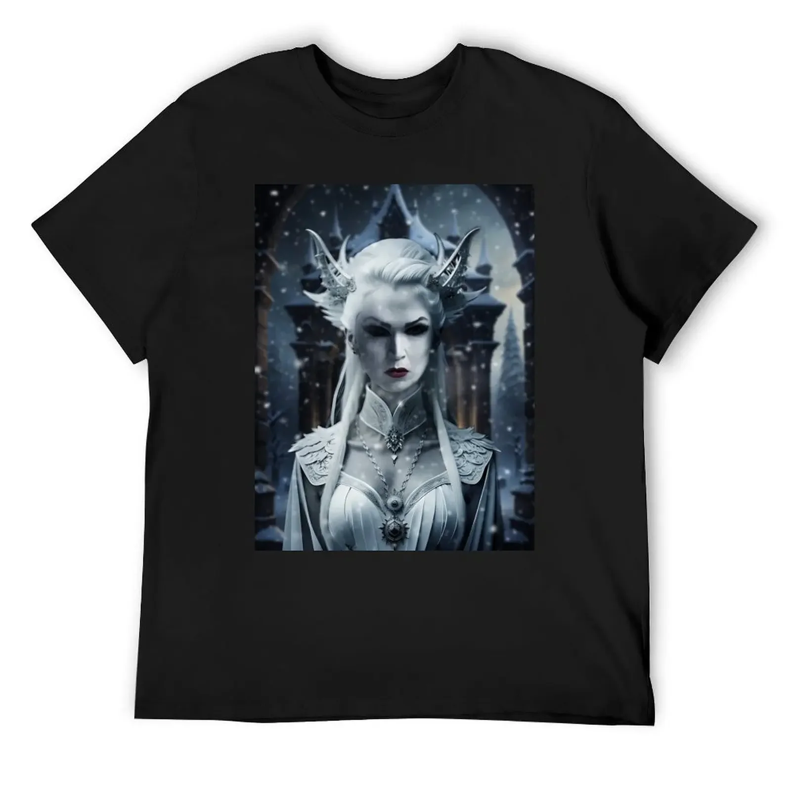 White Christmas Tarja T-Shirt street wear animal prinfor boys mens graphic t-shirts anime