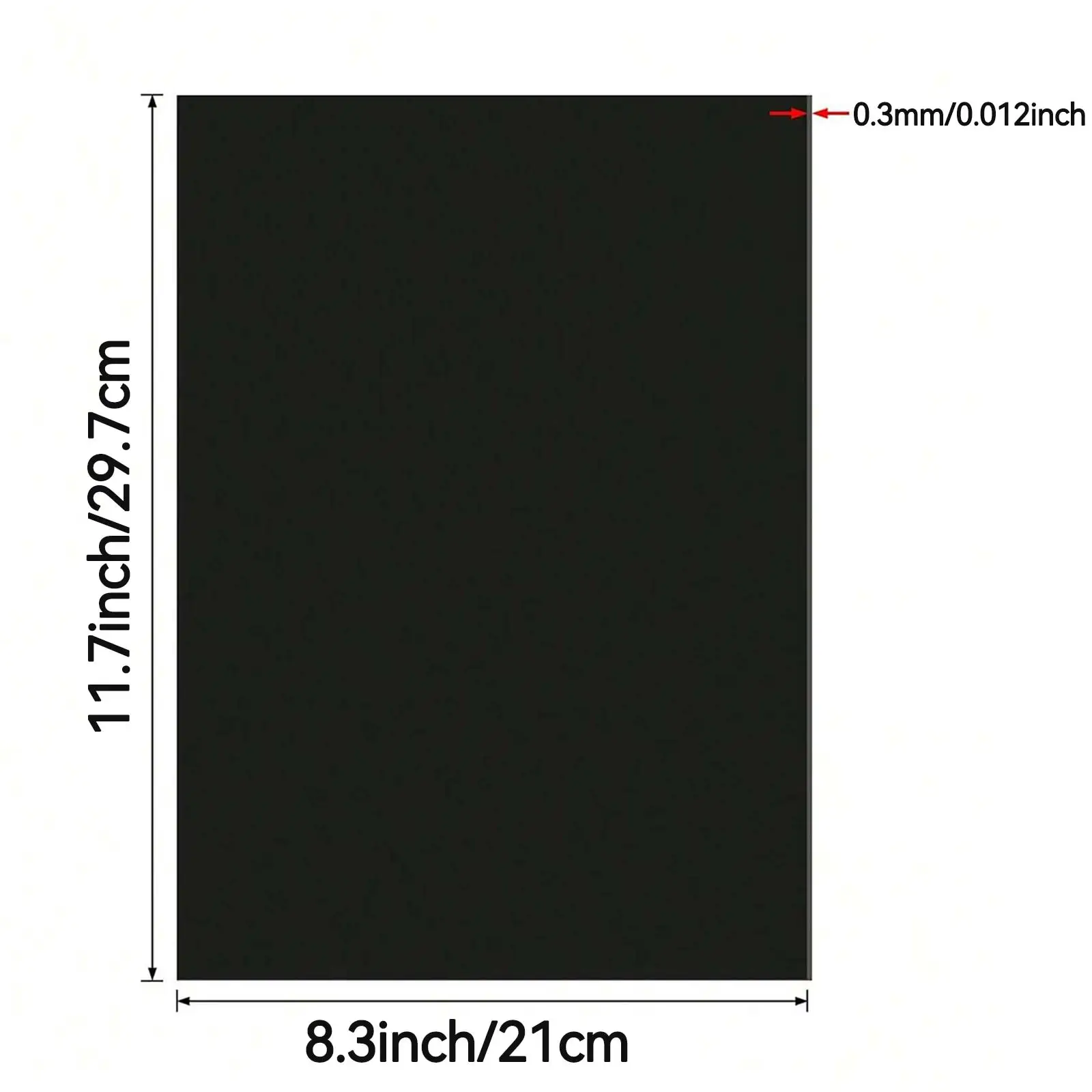 10/20 PCS Single-Sided Versatile Magnetic Storage Sheets 5R/A4 - Easy Organizer for Stamp & Die Collections