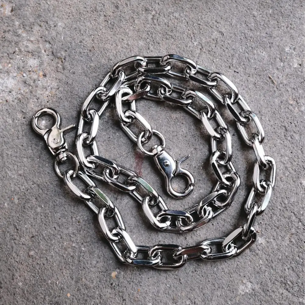 ヒップホップダンスウエストチェーン、重ね付けメタルパンクロックチェーンキーホルダー、ウエストキーホルダー、トレンディな個性派タイドパンツアクセサリー
