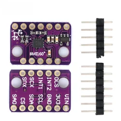 BMI160 módulo giroscopio de acelerómetro de última postura, 6 sensores de medición inercial Dof