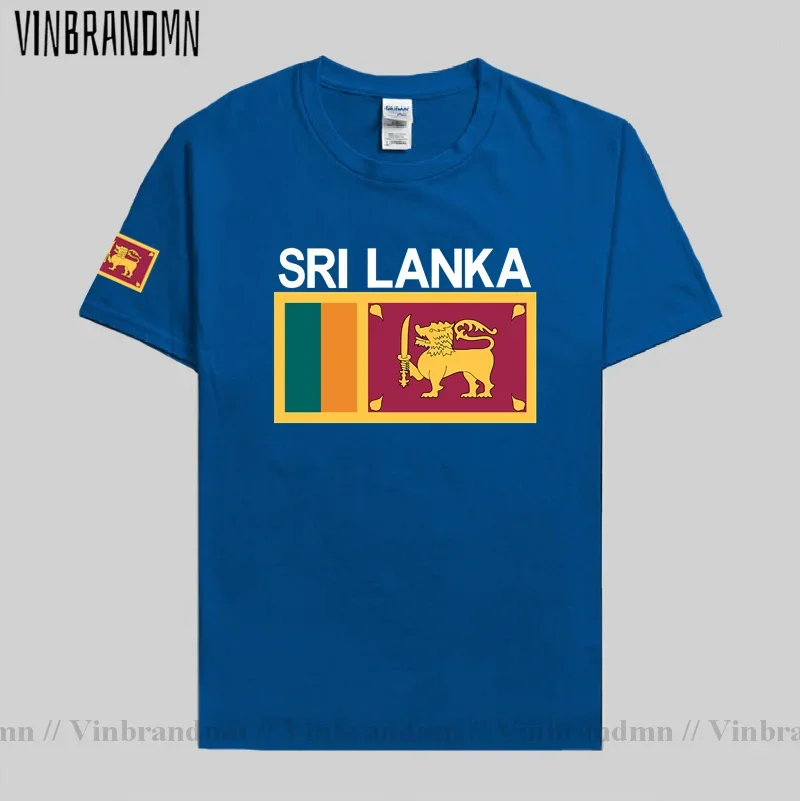 Sri Lanka Lankan Men T shirt 2023 Jerseys Nation Team Tshirt 100% Cotton T-shirts Sporting Clothing Tees Country Flag LKA Ceylon