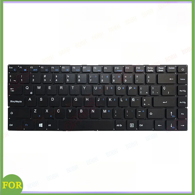 NEW for Ghia Libero LV14 LV14CPP Spanish Latin Keyboard