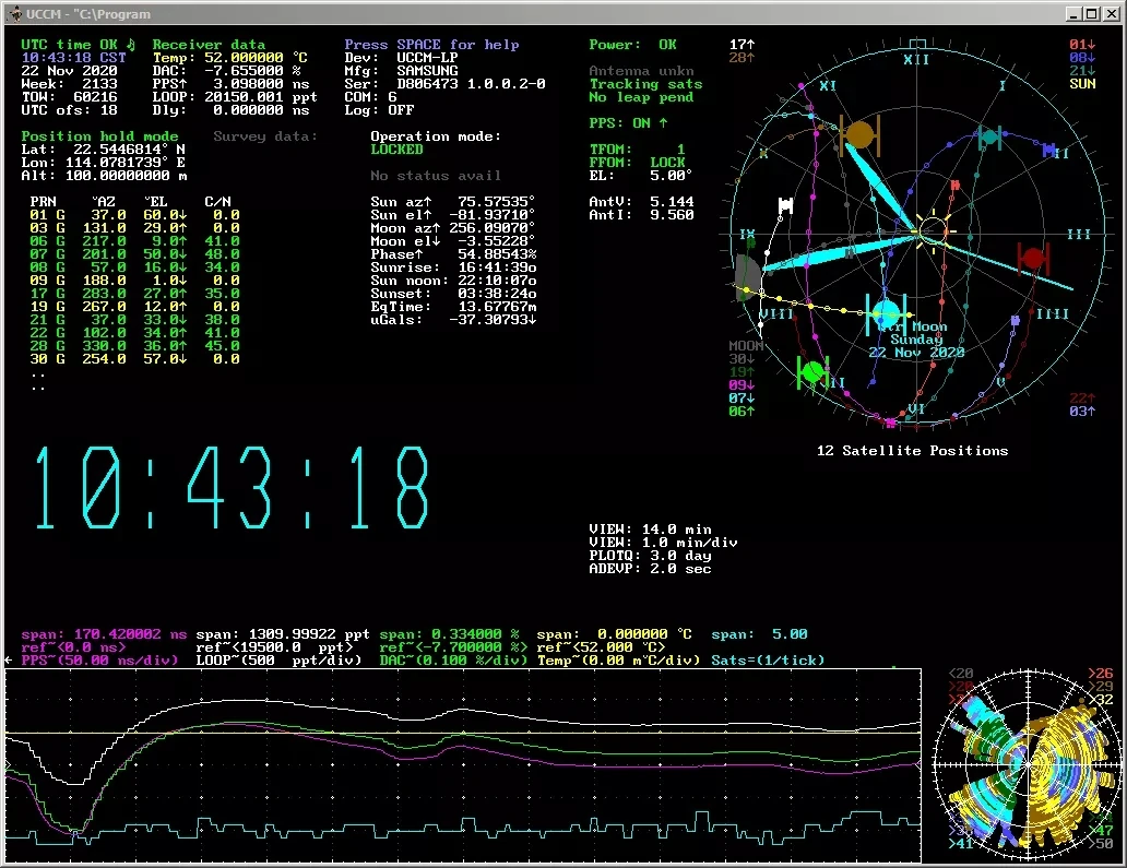 Upgraded version SAM STP 2878 ZYT-GPSDO-3 LCD 10MHz 1PPS OCXO GPS Disciplined Oscillator view 6