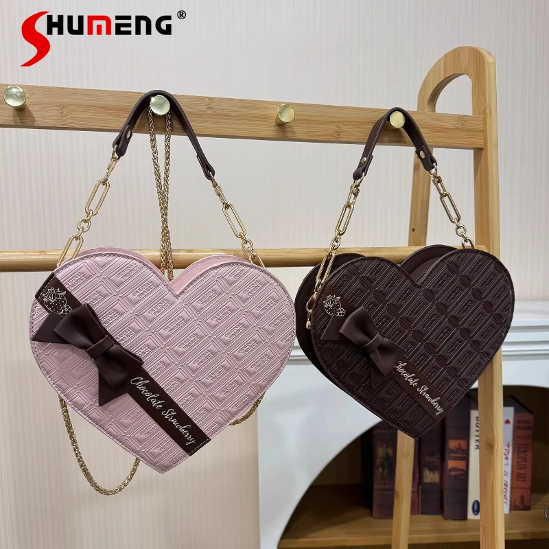 original-sweet-girls-princess-lolita-heart-shaped-handbag-women's-fashion-versatile-square-bag-strawberry-shaped-bag-new-2026