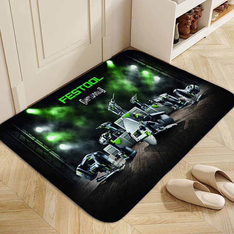 

Veranda Kitchen Mat A-Festools Washable Non-slip Mats Funny Doormat Entrance Door Bath Rug Aesthetic Anime Carpet for Bedroom