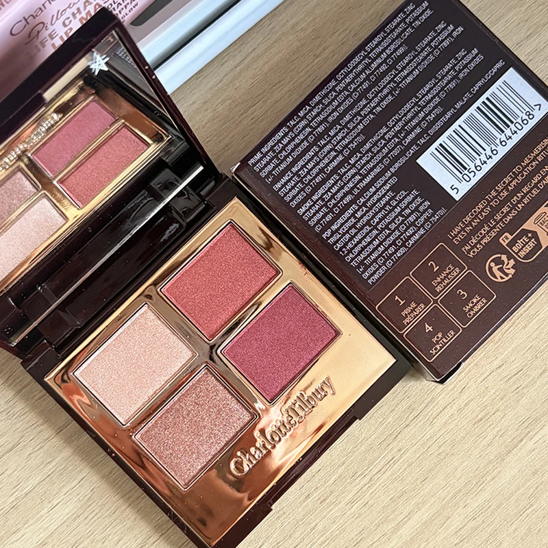 CT Pressed Powder Natural Base Makeup A Plate of Multi-purpose High Light Eye Shadow Details Shell Highlight Contour Gem Palette image 3