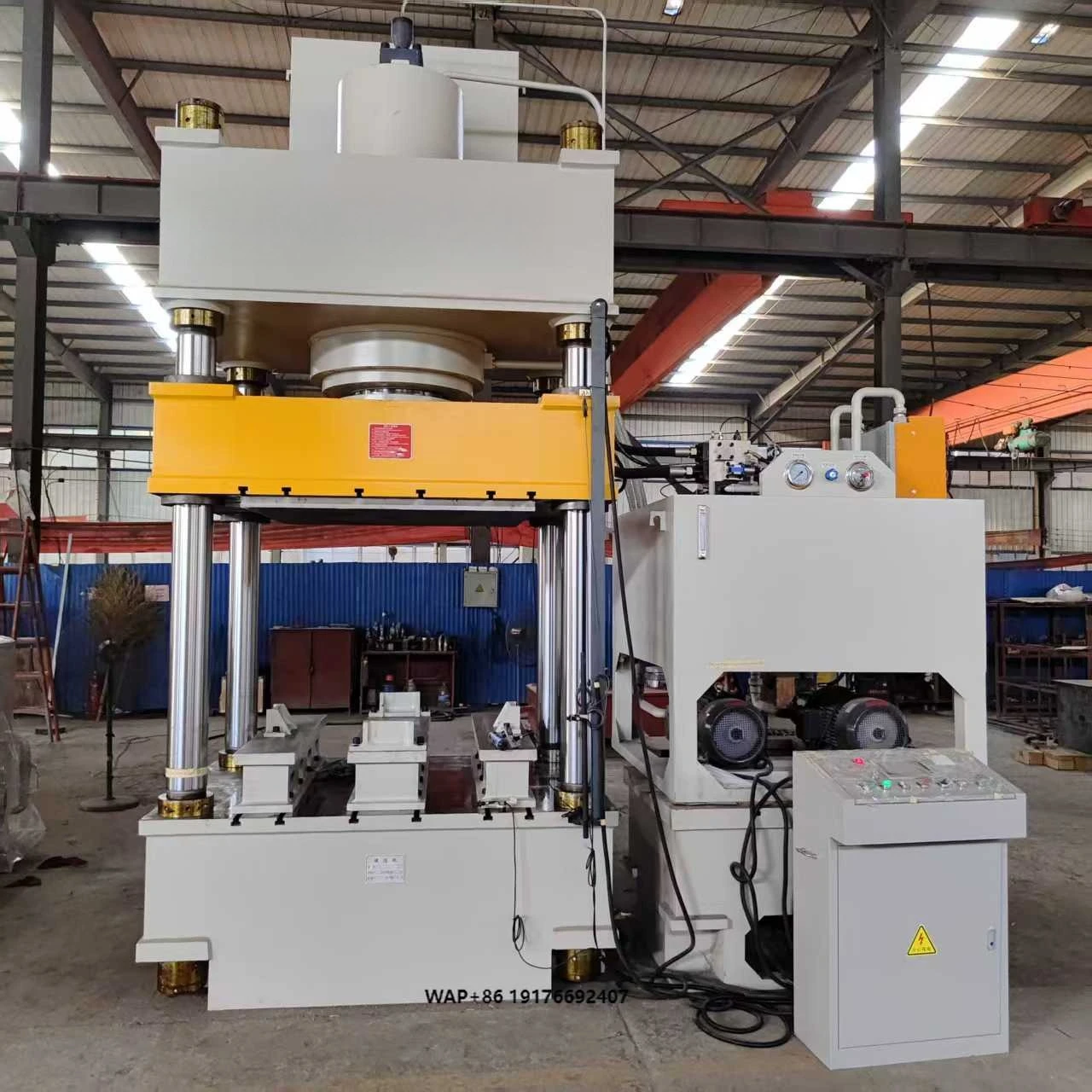 Powder Forming Stainless Steel Kitchen Utensils Stove Automotive Parts Forming Servo PLC Four-column 1000T Hydraulic Press