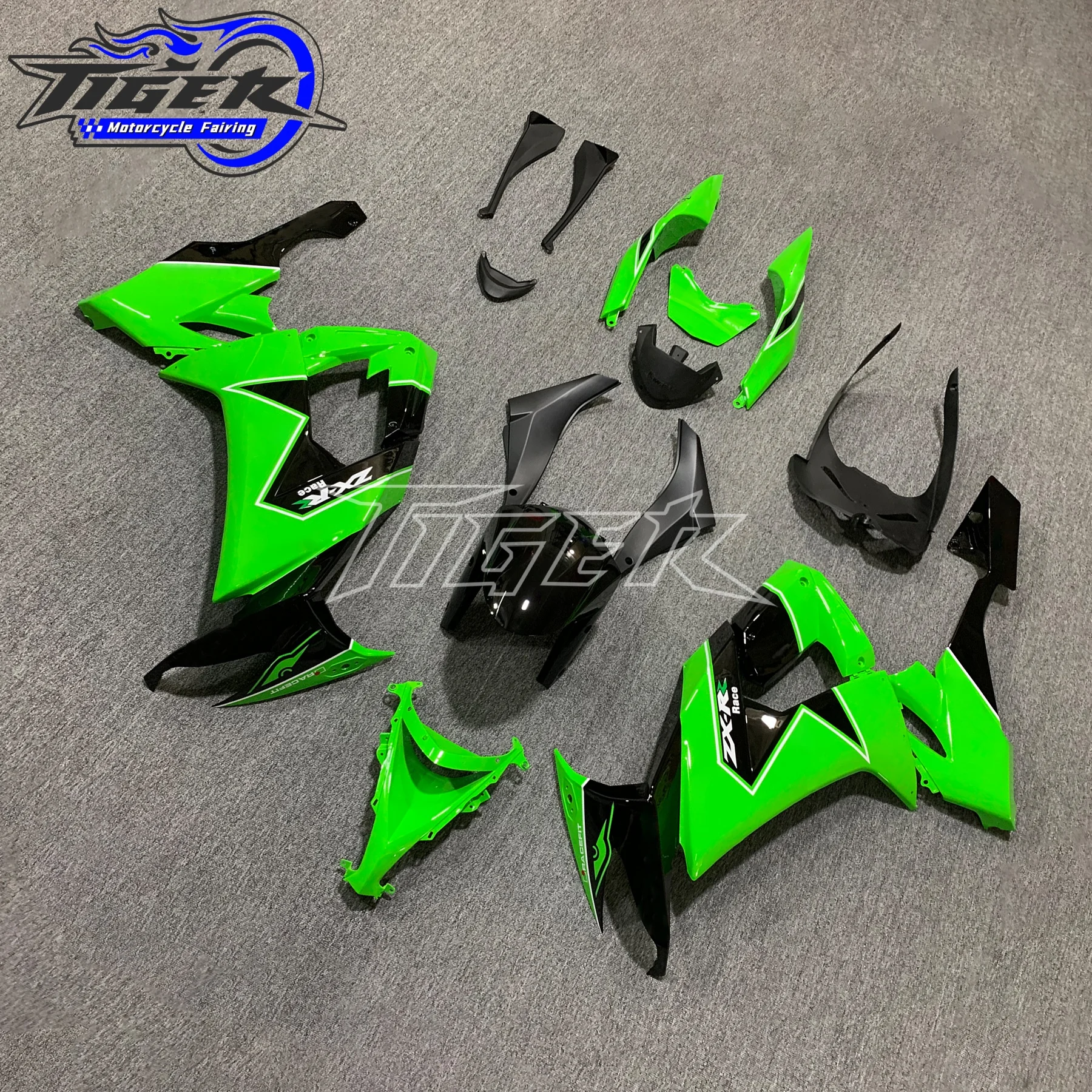 

Motorcycle Fairings Kit for Kawasaki Ninja ZX10R 2008 2009 2010 ZX-10R 08 09 10 Injection Green Bodywork Set