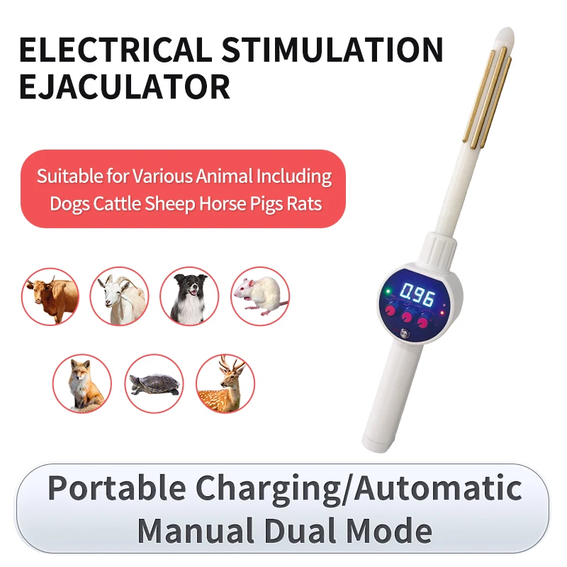Pet Dog Rat Newest Design Electro Ejaculation Homme Machine Electro-ejaculator for Animals Artificial Insemination Breeding Tool