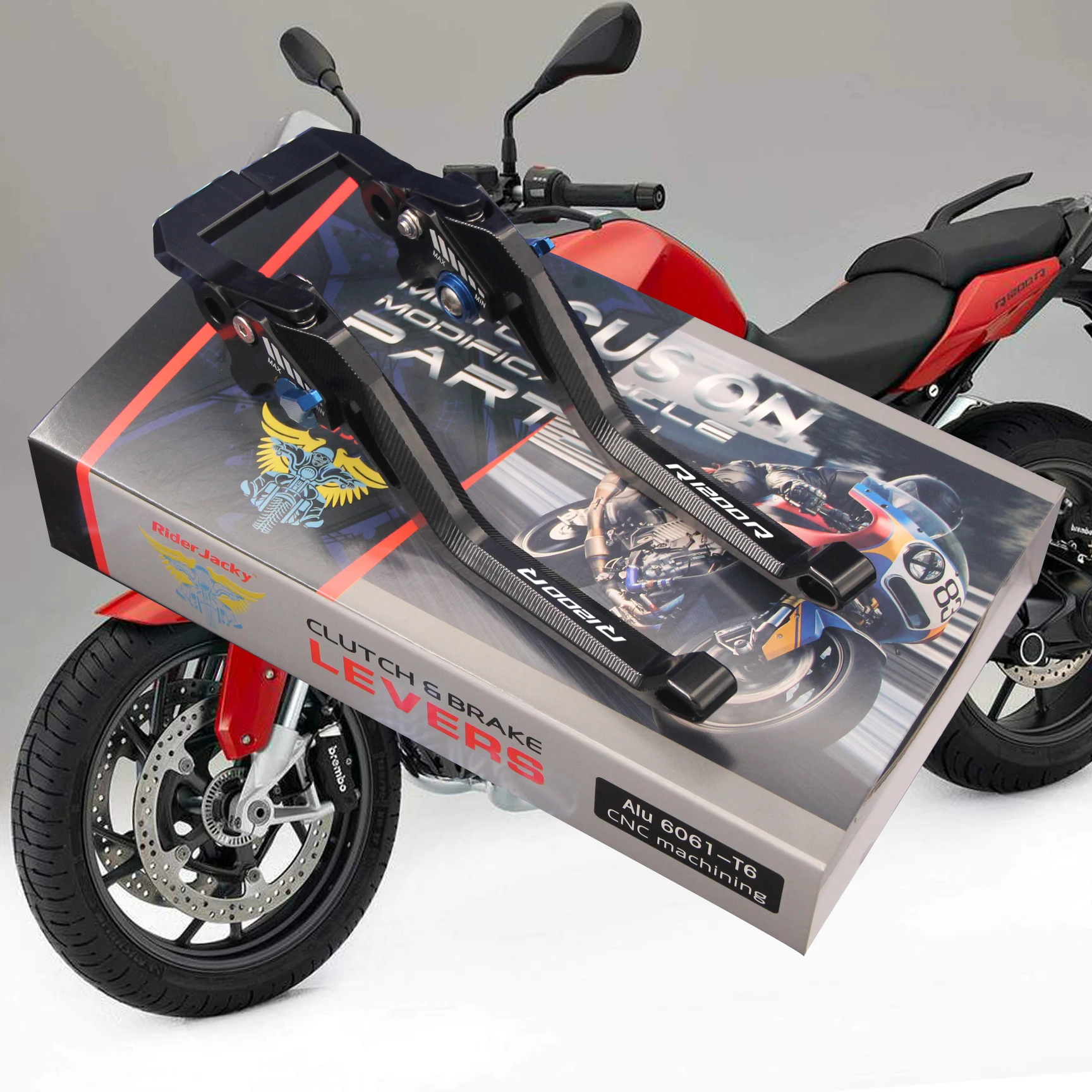 

For BMW R1200R 2015-2020 (2017 2018 2019 R1200 R Adjustable 3D Rhombus Hollow Long Motorcycle Brake Clutch Levers