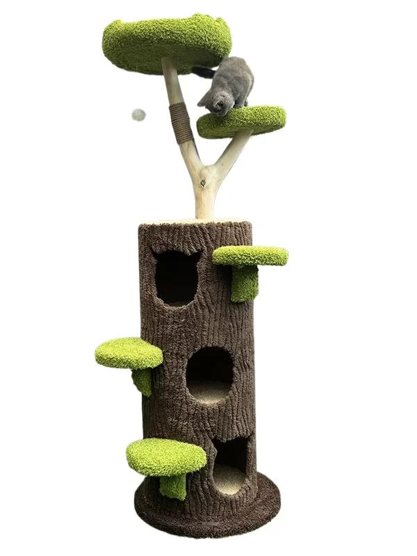 Tree pole  house cat litter cat jumping platform, kitten that does not take up space, observation deck  litter